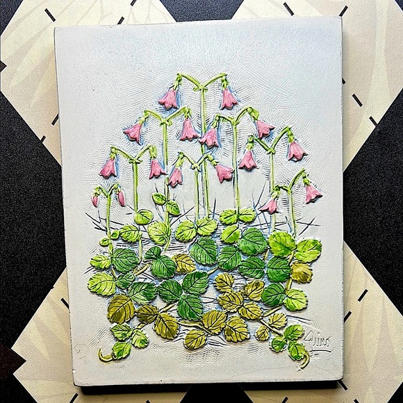 Vintage Light Switch Plate 3D Hummingbird + Collectible Joe Gantofta Tile - Picture 13 of 16